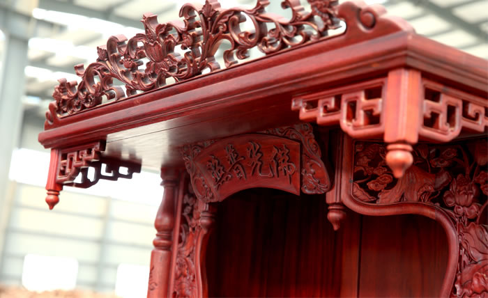 佛光普照大佛龕細節